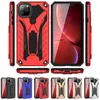 Armure Kickstand designer Coque de téléphone pour iPhone 12 Mini Pro Max 11 Xs XR Samsung Galaxy S20 FE 5G Note 20 Ultra A21S A31 A51 A71 A10E A01 A70