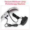 Två i en intelligent induktionslampa vakuum manikyr lampa fototerapi maskin automatisk timing USB nagel lim bakning lampa ottie het