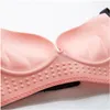 Super Push Up Bras Dla Kobiet Bielizna Bralette Bielizna Bez Szwu Brassiere BH Sexy Drut Darmowy Wąwóz Solidnych Bras Kobiety LJ200821