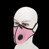 Fashion Designer Protezione viso Maschera Respiratore Valvola del respiratore del filtro del filtro 5 Livelli Filtri Anti Smoke Polvere Prova di protezione antipolvere Maschere della bocca 6 2WD L2