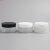Barattolo di crema PET gelido da 20 x 100 g con coperchi in plastica e sigillo Confezione cosmetica da 3,33 once da 100 cc, buona qualità