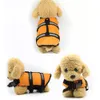 XS-XL Puppy Dog Rescue Swimming Wear Abbigliamento di sicurezza Gilet Costume da bagno Outdoor Pet Dog Cat Float Doggy Life Jacket Gilet guardia Y200922