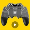 Controle para celular PUBG Gamepad Joystick Android Trigger Mobile Game Pad Controller Mão do celular da mão sem fio pupg PUGB8497993