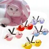 Cute Pet Dog Cat Glasses Retro Fashion Sunglasses Transparent Eye wear Cosplay Glasses Pet Photos Props Pet Supplies