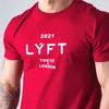 2021 Limited Tokyo London T-shirt Mannen Casual Losse Gym Lopen T-shirt Katoen Bodybuilding Fitness Tee Tops G1222