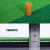 1set 30 cm x 60 cm golfövning matta med 1 70mm golfgummiträning som träffar pad gräsrotsgrön golf bakgård som sätter 1699035