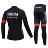 2021 Bora Team Fietsen Lange Mouwloze Jerseys Sets Wielertrui Gel Pad Fietsset Mtb Sobycle Ropa Ciclismo Heren Fietskleding2424819