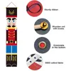 Christmas Nutcracker Soldier Banner Xmas Party Decorations for Home Ornament Happy Year Door Garland Gift Decor 201027