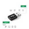 100pcs USB 3.0 Erkek - USB 3.1 Tip C dişi Konnektör Dönüştürücü Adaptör Standart Şarj Veri Aktarımı