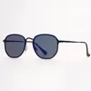 Frauenmenschen Sonnenbrille Bring hexagonaler Mode Sonnenbrille für Frauen Männern Sonnenbrillen UV400 -Objektive mit Leder Case 6192621