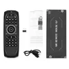 Telecomandi retroilluminati G7 Fly Air Mouse con tastiera wireless per apprendimento IR Voce universale 24G per Android TV BOX1435243