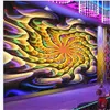 Finestra sfondi murale Cool Nightclub Flower Wallpapers Bar KTV Tooling Sfondo Wall 3D Murales sfondi gratuiti per soggiorno