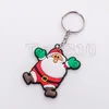 hot cartoon coreano Keychain Papai Noel Keychain homens e mulheres amantes de Natal chave pingente anel Decorações de Natal T2I51553