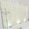 24 PCS Artificial Hydrangeas Rose Flower Wall for Wedding Decoration Flowers Panel Baby Shower Xmas Backdrop Decor