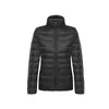 Giacche da donna autunno inverno donne giacca di base cappotto femminile sottile con cappuccio in cotone cappotti casual nero Plus size