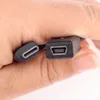 Conversor de plugue USB tipo C macho para mini 5 pinos B fêmea adaptador OTG cabo de dados cabo fio