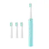 USB Charging Electric Automatic Ultrasonic Electric Toothbrush With 4 brush heads DHL310d294g