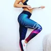 Kadınlar Anti Selülit Tayt Pantolonu Yüksek Bel Yukarı Çalıştırma Butt Asansör Asansör Stretch Sport Slim Fitness Baskı Leggins Kadın Legging 201015