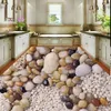 3D Landschaft Tapete Boden Tapete 3D Für Badezimmer 3D Kopfsteinpflaster Küche Badezimmer Boden Fliesen Dekoration Malerei