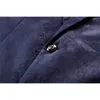 Pyjtrl мужской ретро винтажный темно-синий цветочный принт повседневный бархатный пиджак homme дизайн casacas мужская пальто тонкий подходящий костюм куртка lj201103