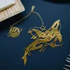 Bookmark My Orcas Delicate Hollow Out Metal 95 * 55mm 2021 Messing Book Marker Briefpapier Geschenk1
