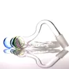 Shisha Parts 2021 Colorful Pyrex Glass Oil Burner 10mm 14mm Male pipe Clear pipes banger Nail