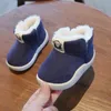 Inverno Neonate Ragazzi Stivali Infantili Stivali da neve per bambini Caldi stivali da esterno in peluche Fondo morbido Scarpe antiscivolo per bambini in cotone 201130