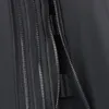 HEXIN Triple Fermeture À Glissière Et Clip Latex Taille Formateur Noir Zip et Clip Taille Formateur Corset Acier Désossé Corps Shaper Plus Taille 6XL Y20275U
