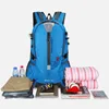 40L Escalada Mochila impermeable Hombres Viajes Diseñador Bolsa Paquete Senderismo Mochila Unisex Mochilas para acampar al aire libre Nylon Bolsas deportivas247t