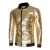 куртка с золотым принтом