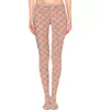 Tij Letters Panty Klassieke Ebbenhout Voet Leggings voor Vrouwen Sexy Street Style Party Sokken Mode Kousen Hosiery230g