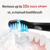 SEAGO Electric Toothbrush Rechargeable Buy One Get Free Sonic 4 Mode Travel with 3 Brush Head Gift 220224