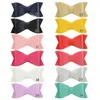 Leuke Meisjes Solid Hairbows Leren Haarspelden Vrouwen Haar Ties Houder Bogen Haarklemmen Baby Barrettes Student Party Haar Boutique