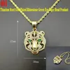 Stainless steel Lion Leopard tiger head bottle opener pendant 201014