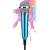 Mikrofonlar Mini Jack 3.5mm Stüdyo Lavalier Profesyonel Mikrofon El Mic Iphone Samsung Karaoke için