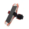 Universal Bike Fiets Motorfiets Stuur Mount Houder Telefoonhouder met Silicone Support Band voor iPhone, Samsung Nexus, Nokia, LG.