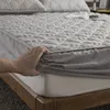 fitted mattress topper