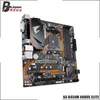 AMD RYZEN 3 3100 R3 3100 CPU + GA B450M AORUS ELITE 마더 보드 정장 소켓 AM4 모두 새로운하지만 COOLER1