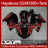 OEM rouge noir noir corps + réservoir pour SUZUKI Hayabusa GSXR 1300CC GSXR-1300 1300 CC 1996 2007 74No.87 GSX-R1300 GSXR1300 96 97 98 99 00 01 GSX R1300 02 03 04 05 06 07 Kit de carénage