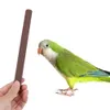 Pet Bird Chew Leksaker Parrot Perches Stand Platform Cage Toy Paw Slipning Clean Leksaker för Parrot Bites Parakeet Pet Products