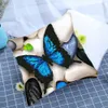 5D DIY Diamant Schilderijen Boor Butterfly Cushion Cover Vervanging Kussensloop Mozaïek Kruissteek Kit Borduurwerk Decor Home 201112