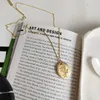 Silvik 925 Ayar Gümüş Oval Gül Çiçek Kolye Altın Zarif Kadın Kolye Kolye Festivali Romantik Takı Hediye Yeni Q0531