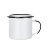 Sublimatie Emaille Koffie Camping Mok Kleurrijke 12oz Rvs Koffiekop Duurzame Reisdrank Mokken Nostalgia Cups