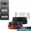24pcs/lot 50ml amber/clear pet jar with black/white/transparent plastic cap ,plastic jar,Cosmetic Jar,plastic container,bottle