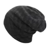 Youbome chapéu de malha mulheres feijões de cachorrinhos inverno chapéus para homens máscara de lã xadrez gorros gorro quente espesso espessura masculino beanie chapéu tampa y201024