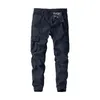 Pantalons pour hommes hommes printemps automne pur coton pantalons de travail hommes Cargo mode vêtements multi-poches Army1