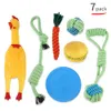 Multifunction Pet Molar Bite Dog Toys Rubber Chew Ball Cleaning Teeth Safe Elasticity Soft Puppy Suction Cup Biting Toy LJ201028