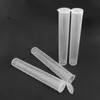 Pre Rolled Tube Blunt Joint Scharnierende Flip Deksel Knijpfles Kindveilige Clear Kleur 118 Mm Buizen Voor Preroll Blunts dhl Gratis