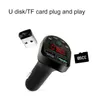 BTE5 Car MP3 Player Bluetooth FM Transmitter Modulator Dual USB Charging-Port for 12-24V General Vehicle