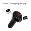 BTE5 CAR MP3 플레이어 Bluetooth FM 송신기 변조기 1224V 일반 차량을위한 듀얼 USB 충전 포트 1516072